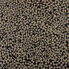 Mindscape Black-1 by Manisha Parekh, Handmade paper on board, sold Nov 2012
