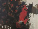 Untitled by Chittrovanu Mazumdar, Oil on canvas, sold Nov 2012