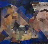 Untitled by Ganesh Haloi, Watercolour on board pasted on board, sold Nov 2012