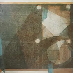 Neel Vilambit by Manish Pushkale, Oil on canvas, sold Nov 2012