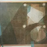 Neel Vilambit by Manish Pushkale, Oil on canvas, sold Nov 2012