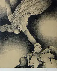 Food by Dharamanarayan Dasgupta, Lithograph on paper, sold Jul 2012