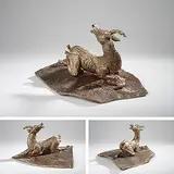 Slaying of Marich by Krishen Khanna, Bronze, sold Jul 2012