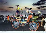 Nariman Point, Mumbai by Raghu Rai, Pigment ink on textured fine art archival paper, sold Jul 2012