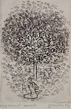 Kahat Kabir by Ghulam Mohammed Sheikh, Etching on paper, sold Jul 2012