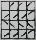 House of Many Rooms: I Walk from Room to Room by Zarina, Etching on paper, sold Jul 2012