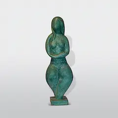 Standing Woman by Chintamoni Kar, Bronze, sold Jul 2012