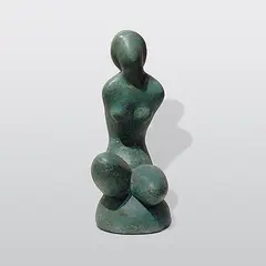 Nymph by Chintamoni Kar, Bronze, sold Jul 2012