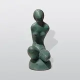 Nymph by Chintamoni Kar, Bronze, sold Jul 2012