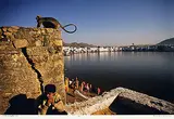 Pushkar Lake, Rajasthan by Raghu Rai, Pigment ink on textured fine art archival paper, sold Jul 2012