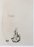 Hunter by Atul Dodiya, Digital print on archival paper, sold Jul 2012