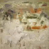 Untitled by K. M. Adimoolam, Oil on canvas, sold Jul 2012