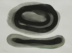 Untitled by Jeram Patel, Chinese Ink on paper, sold Jul 2012