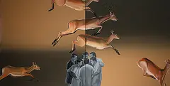 Untitled by Barun Chowdhury, Acrylic on canvas, sold Jul 2012