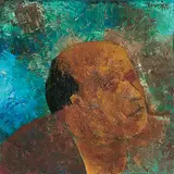 Untitled by Akbar Padamsee, Oil on canvas, sold Jul 2012