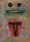 Untitled by Baiju Parthan, Mixed media on paper, sold Jul 2012