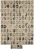 125 Drawings by Manisha Parekh, Chinese Ink on handmade paper, sold Jul 2012