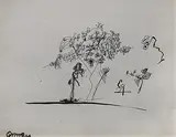 Untitled by Himmat Shah, Pen and ink on paper, sold Jul 2012