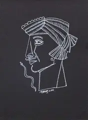 Untitled by Neeraj Goswami, Ink on paper, sold Jul 2012