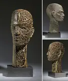 Behind the Layers-2 (Variation 1) by Dhananjay Singh, Stainless steel, copper and bronze, sold Jul 2012