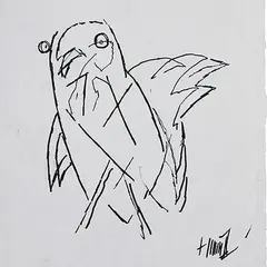 Untitled by Himmat Shah, Ink on paper, offered Aug 2012