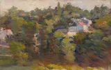 Petite vue de Sèvres by Marie Bracquemond, Huile sur toile (Toile d'origine), sold Apr 2024