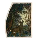 Cerf by Félix Bracquemond, Prototype d’émail sur plâtre, sold Apr 2024