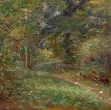 Étude : Coteaux de Sèvres by Marie Bracquemond, Huile sur toile (Toile d'origine), sold Oct 2024