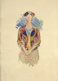 Etude pour 'Les Trois Grâces' by Marie Bracquemond, Aquarelle gouachée sur traits de crayon, sold Oct 2024