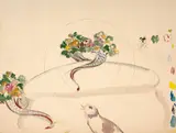 Projet d’assiette aux fleurs by Félix Bracquemond, Aquarelle et gouache, lavis gris sur traits de crayon, sold Oct 2024