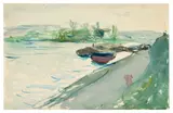 La Seine près de Saint-Cloud by Albert Marquet, 1904, Aquarelle sur papier, sold Dec 2024