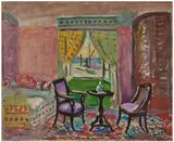 Le Salon rose by Charles Camoin, circa 1930, Huile sur toile, sold Dec 2024