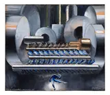 L'homme et la machine, Casino de Paris by Paul Colin, 1933, Gouache, encre et crayon sur papier marouflé sur panneau, sold Dec 2024