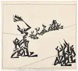 Sans titre by George Papazov, Encre sur papier, sold Dec 2024