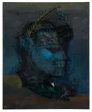 Autoportrait by George Papazov, 1928, Huile sur toile, sold Dec 2024