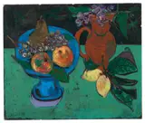 Nature morte aux citrons by André Marchand, Huile sur panneau, sold Dec 2024