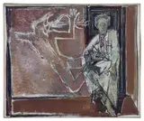 Portrait de Jean Cocteau by Édouard Georges Mac-Avoy, 1955, Huile sur toile, sold Dec 2024
