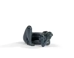 Baigneuse accroupie by Antoniucci Volti, circa 1981, Bronze à patine noire, sold Dec 2024