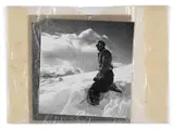 Un compagnon de Dora Maar en tenue d'alpiniste - Maurice Duhamel - Louis Chavance (?) - Dora Maar (?) - Groupes - Paysages - Les Grandes Rousses et Alpe d'Huez, Alpes, c. 1932-1935 by dite Dora Maar Henriette Theodora Markovitch, 12 épreuves argentiques d'époque, tirées par contact, contrecollées sur pochettes en papier cristal,, sold Dec 2024