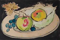 Untitled by K H, Gouache on paper, sold Sep 2012