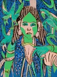 Untitled by K. G. Subramanyan, Acrylic on canvas pasted on board, offered Sep 2012