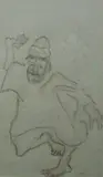 Untitled by Krishen Khanna, Pencil on paper, sold May 2012