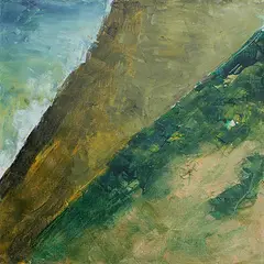 Untitled by Ram Kumar, Acrylic on canvas, sold May 2012