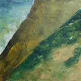 Untitled by Ram Kumar, Acrylic on canvas, sold May 2012