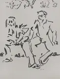 Untitled by Sudhir Patwardhan, Ink on paper, sold May 2012