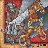 Untitled by Satish Gujral, Mixed media on canvas, sold May 2012