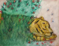 Untitled by Amit Ambalal, Watercolour on paper, offered May 2012