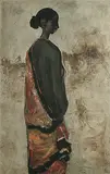 Untitled by B. Prabha, Oil on canvas, sold Jun 2012