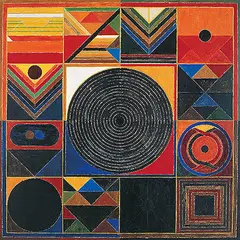 Germination by S. H. Raza, Acrylic on canvas, sold Jun 2012