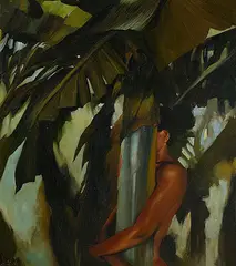 Untitled by Bikash Bhattacharjee, Oil on canvas, offered Jun 2012